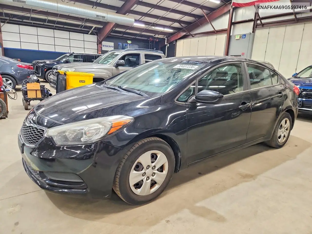 KIA FORTE 2016, VIN KNAFK4A69G5597416