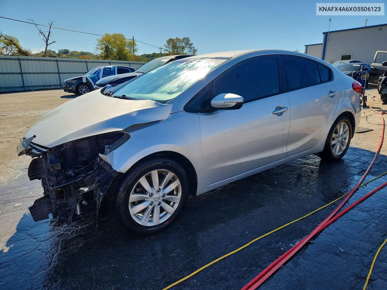 KIA FORTE 2016, VIN KNAFX4A6XG5506123