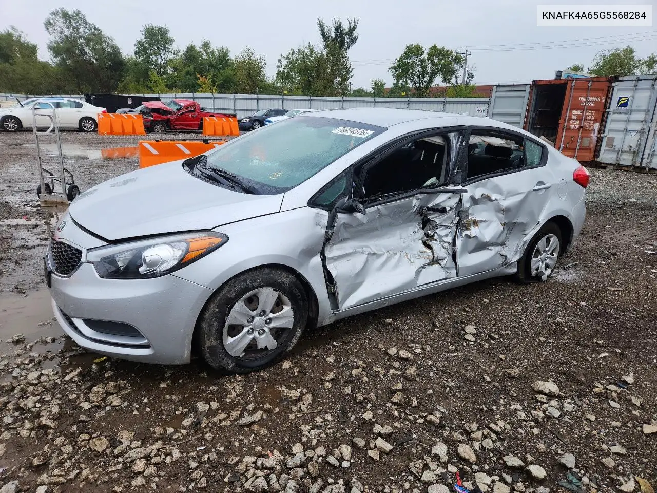 KIA FORTE 2016, VIN KNAFK4A65G5568284