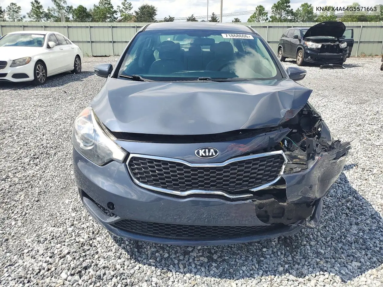 2016 KIA FORTE VIN KNAFX4A64G5571663 — фото 5