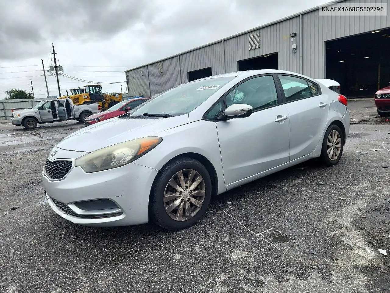 KIA FORTE 2016, VIN KNAFX4A68G5502796