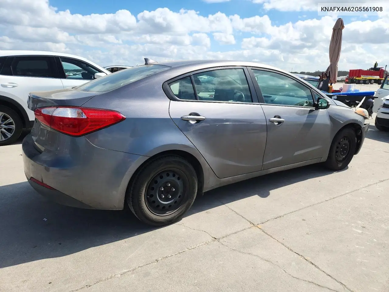 2016 KIA FORTE VIN KNAFX4A62G5561908 — фото 3