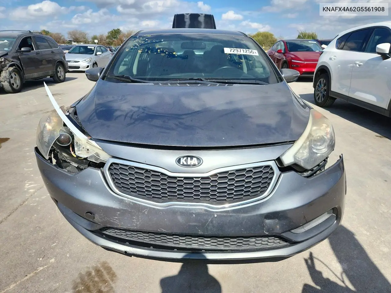 2016 KIA FORTE VIN KNAFX4A62G5561908 — фото 5