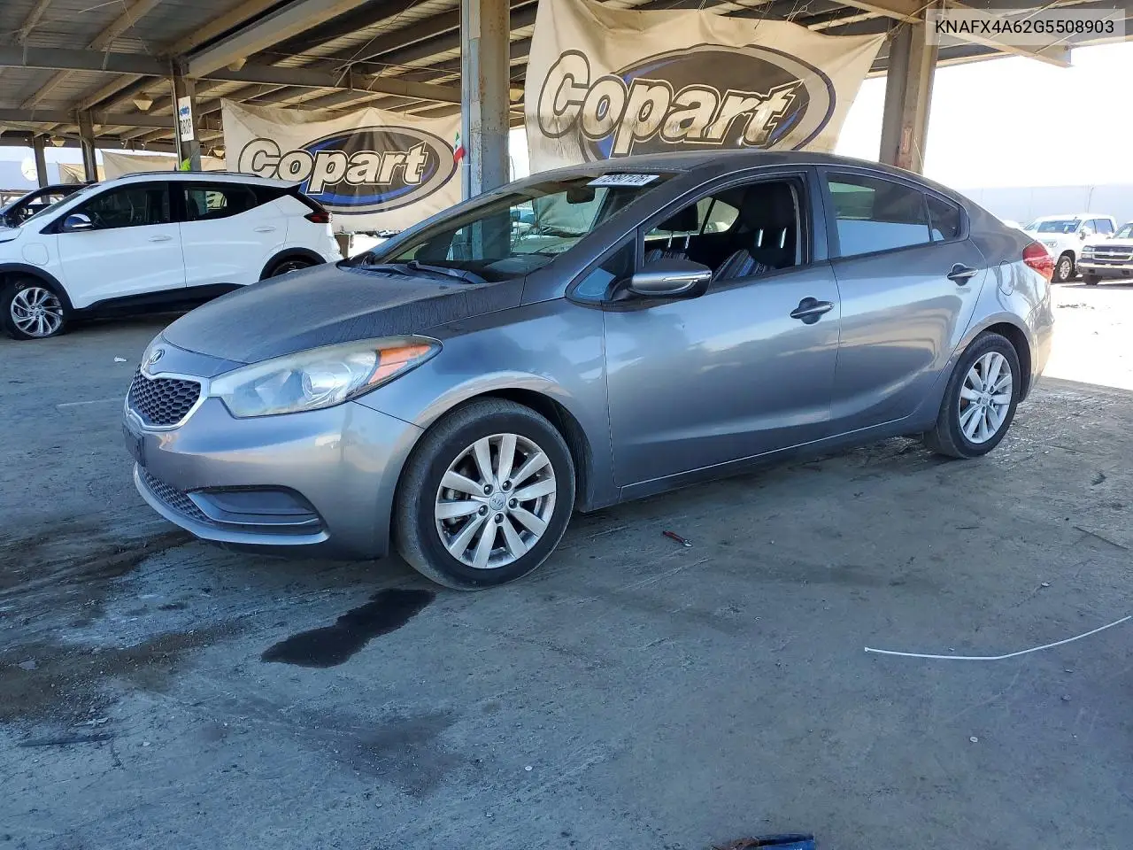 KIA FORTE 2016, VIN KNAFX4A62G5508903