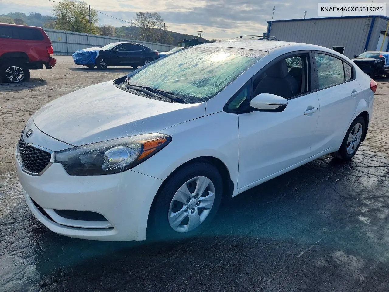 KIA FORTE 2016, VIN KNAFX4A6XG5519325