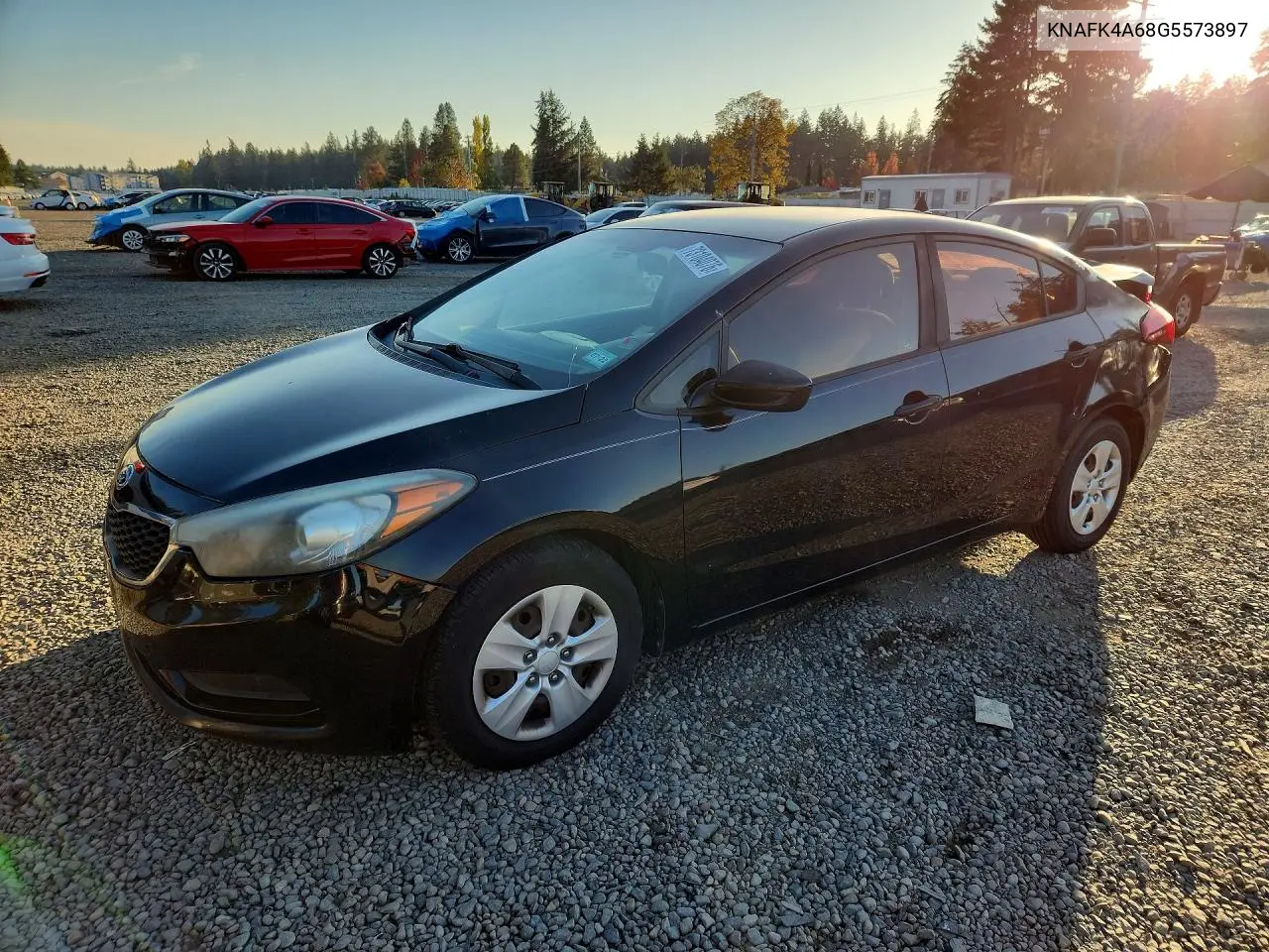KIA FORTE 2016, VIN KNAFK4A68G5573897