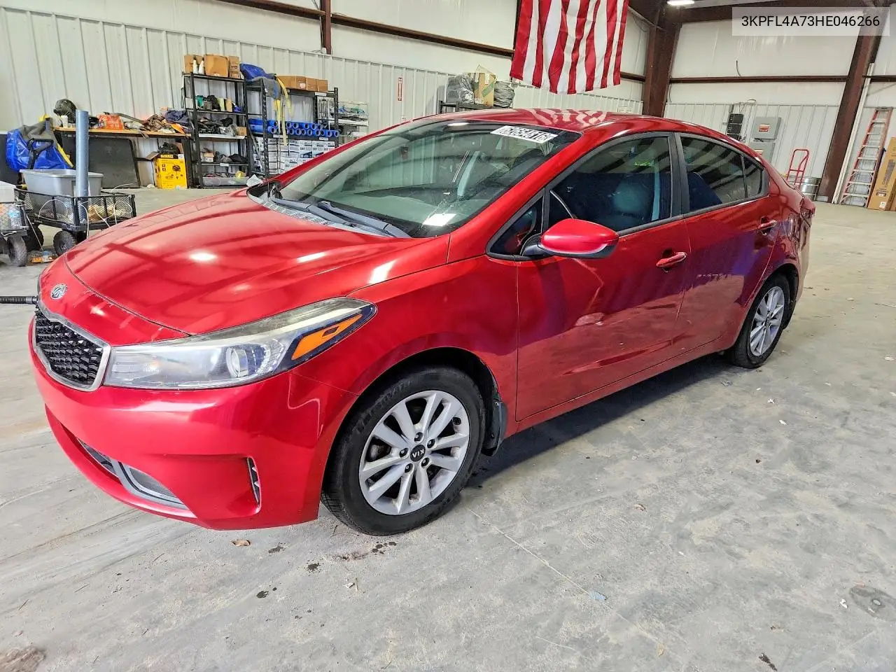 KIA FORTE 2017, VIN 3KPFL4A73HE046266