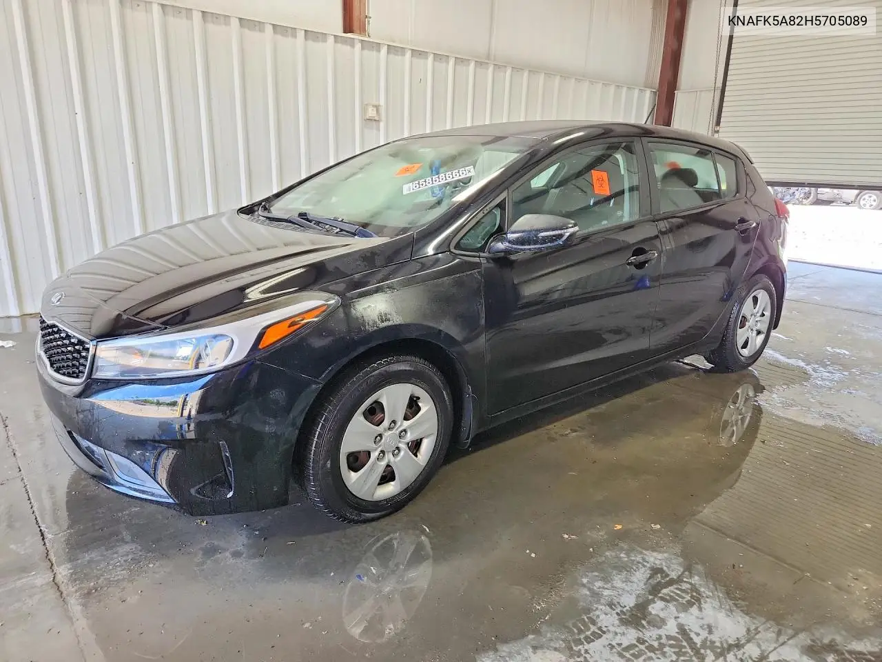 KIA FORTE 2017, VIN KNAFK5A82H5705089