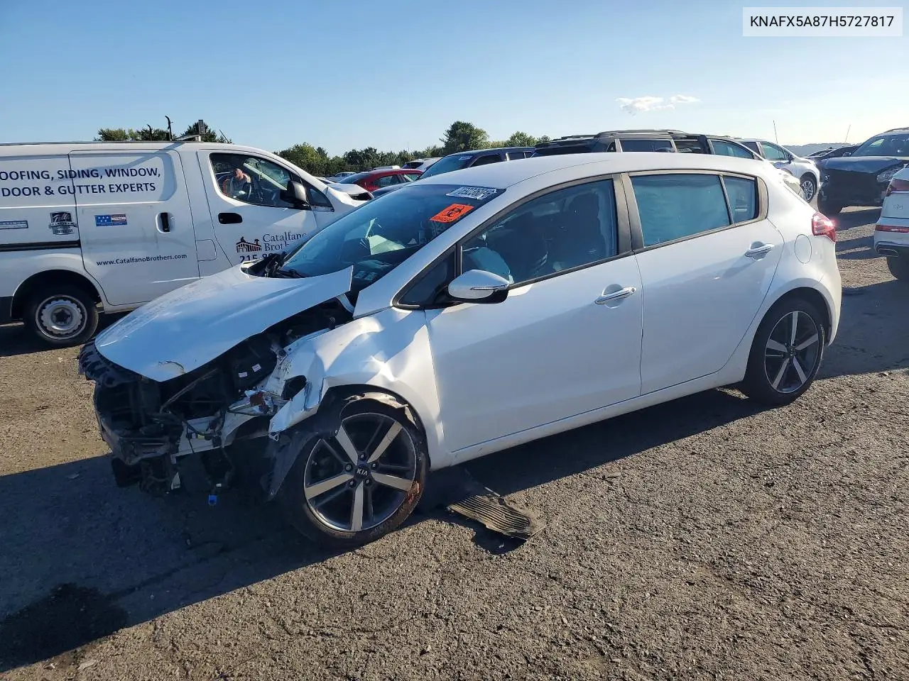 KIA FORTE 2017, VIN KNAFX5A87H5727817