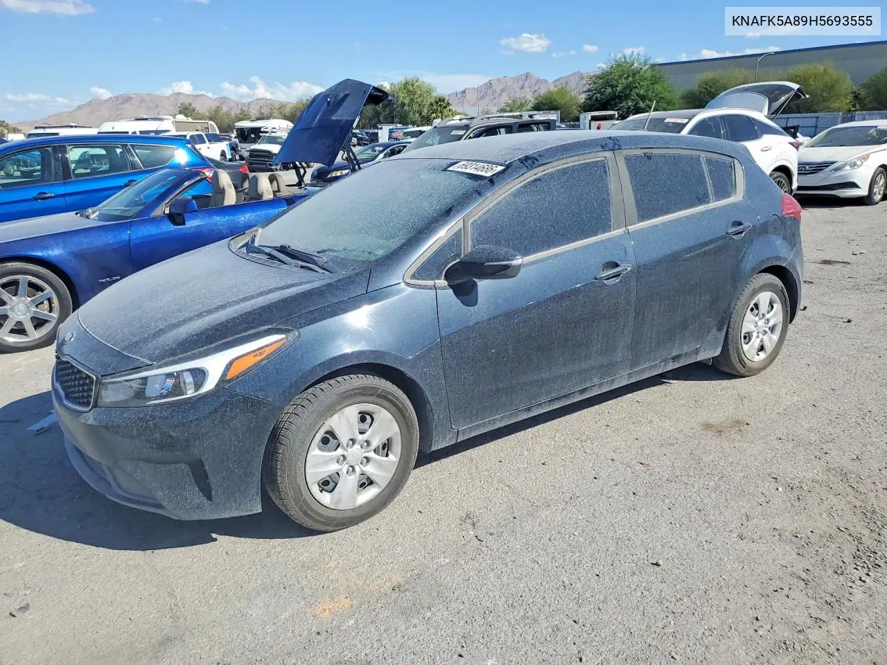 KIA FORTE 2017, VIN KNAFK5A89H5693555