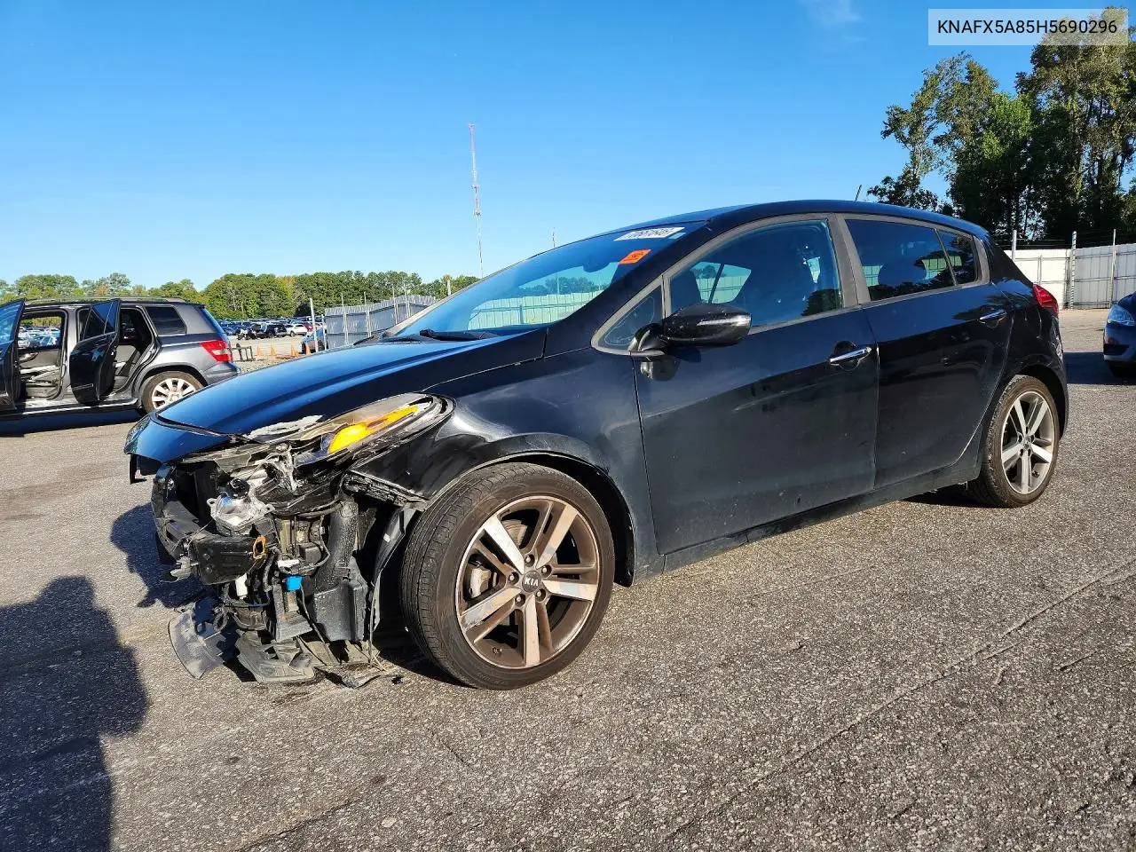 KIA FORTE 2017, VIN KNAFX5A85H5690296