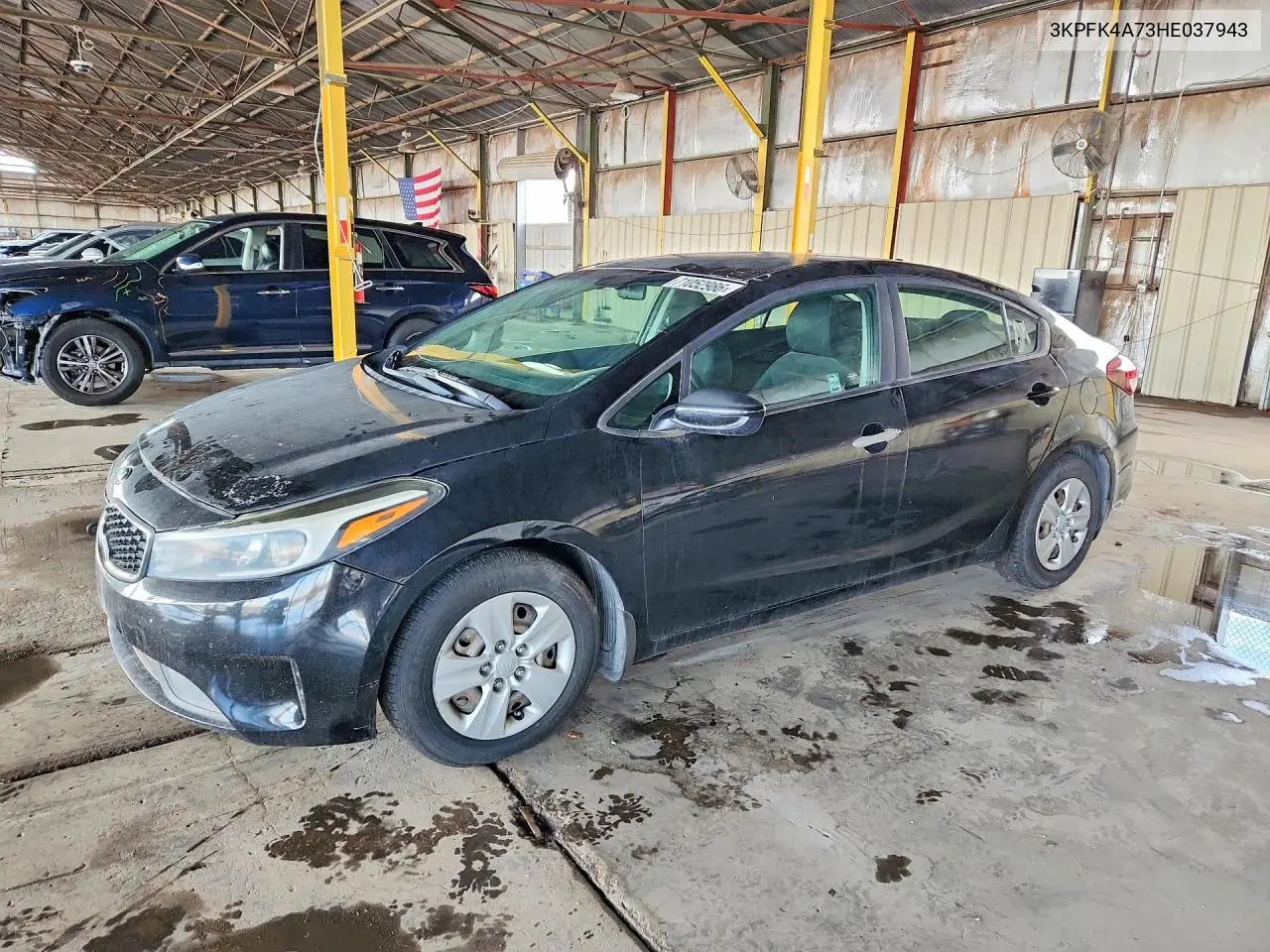 KIA FORTE 2017, VIN 3KPFK4A73HE037943