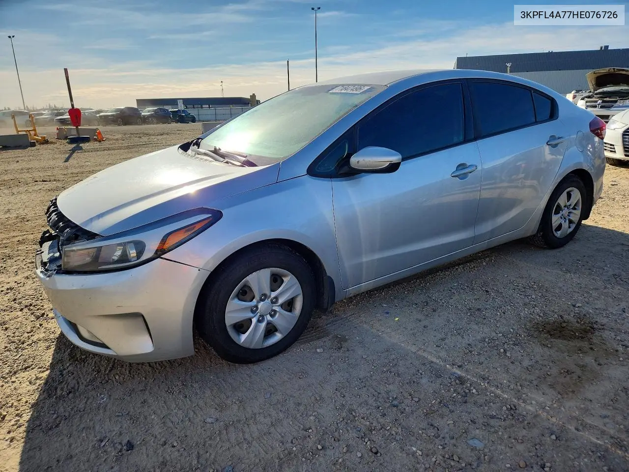 KIA FORTE 2017, VIN 3KPFL4A77HE076726