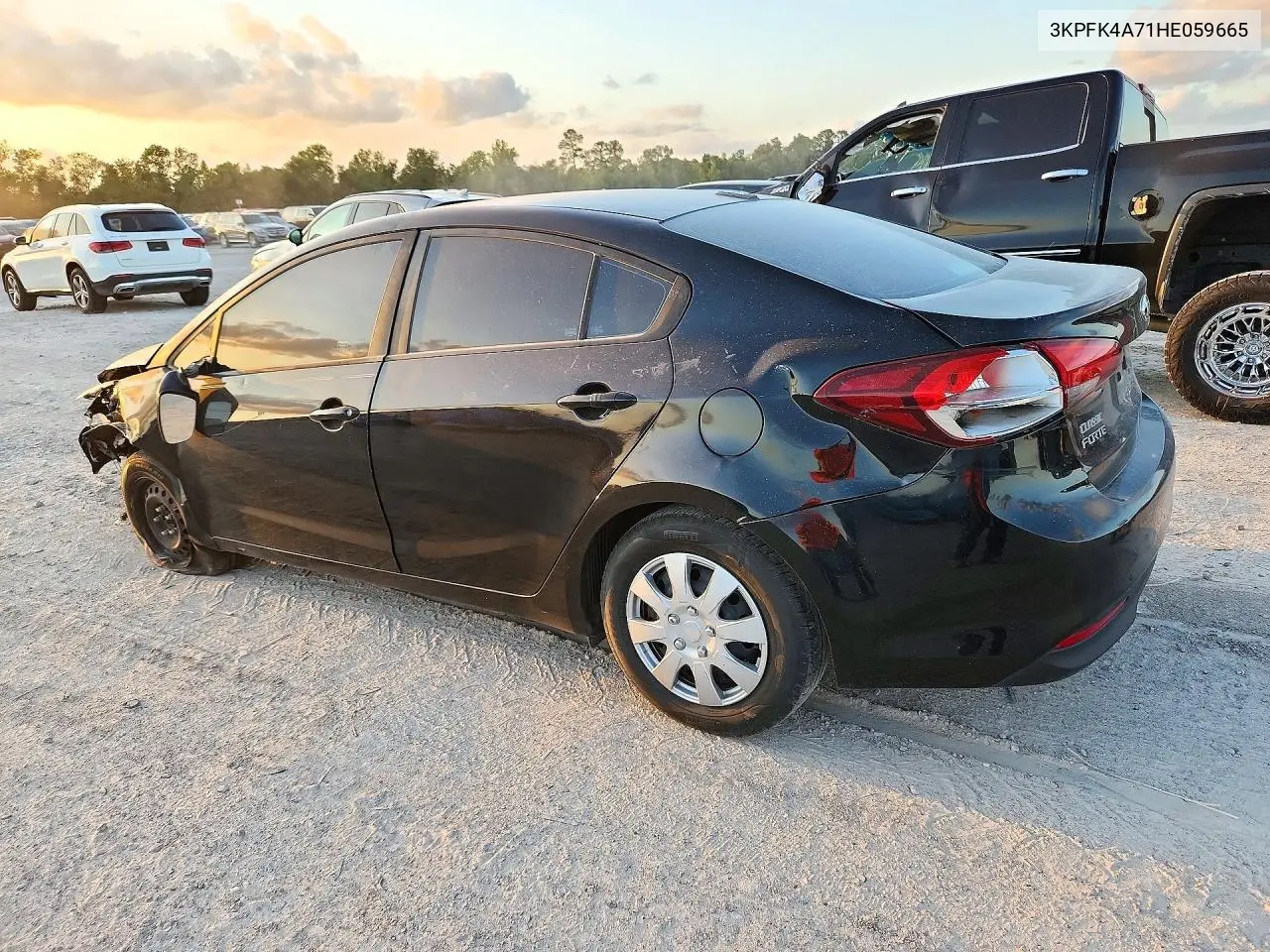 2017 KIA FORTE VIN 3KPFK4A71HE059665 — фото 2