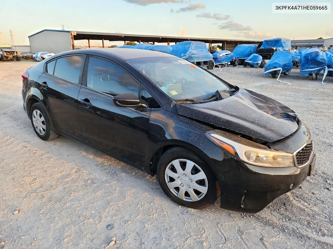 2017 KIA FORTE VIN 3KPFK4A71HE059665 — фото 4