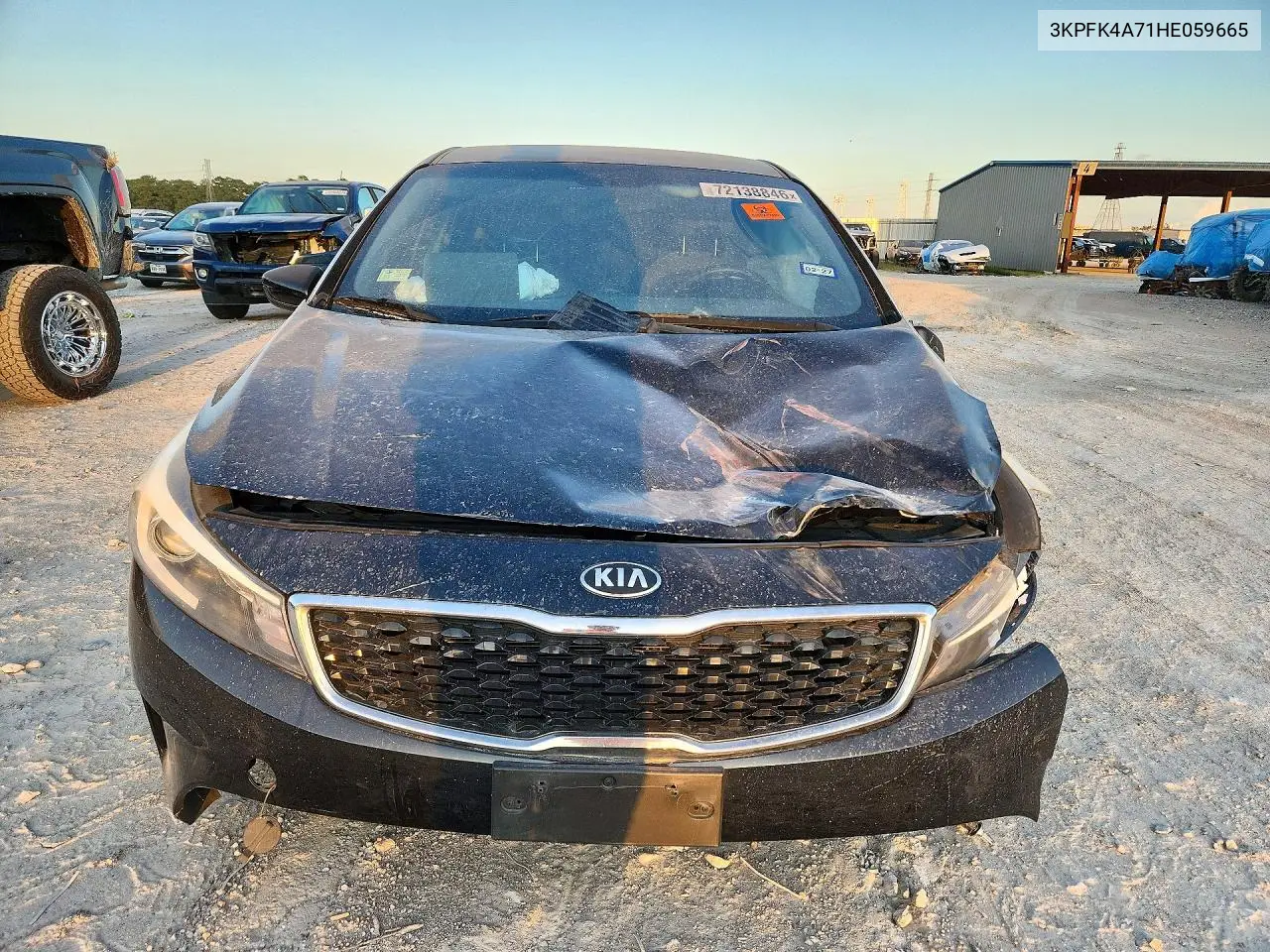2017 KIA FORTE VIN 3KPFK4A71HE059665 — фото 5