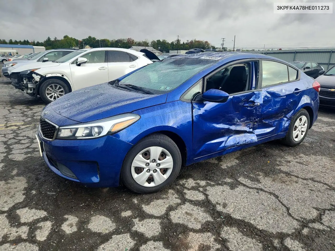 KIA FORTE 2017, VIN 3KPFK4A78HE011273