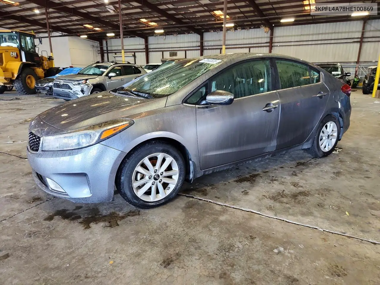 KIA FORTE 2017, VIN 3KPFL4A78HE100869