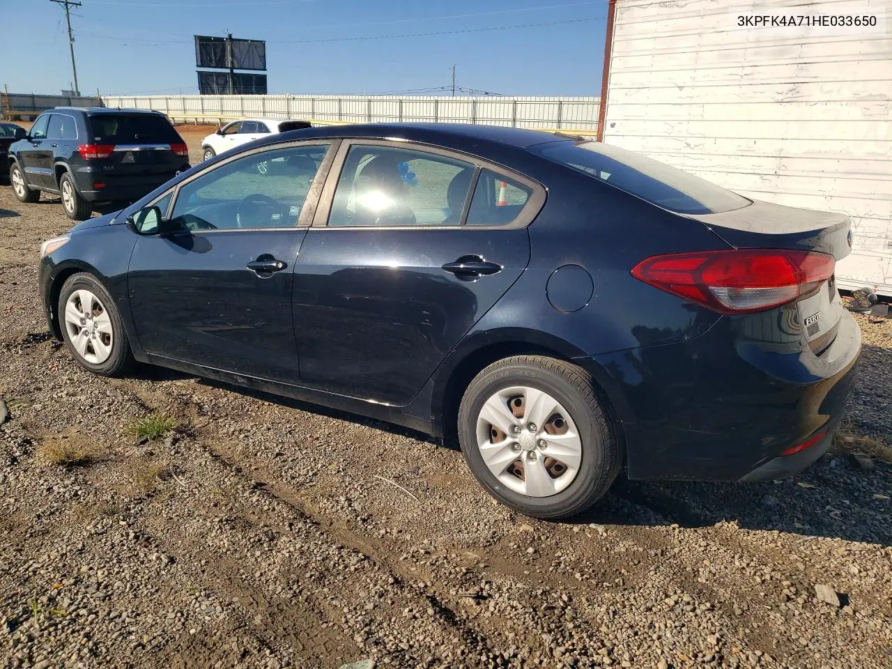 2017 KIA FORTE VIN 3KPFK4A71HE033650 — фото 2