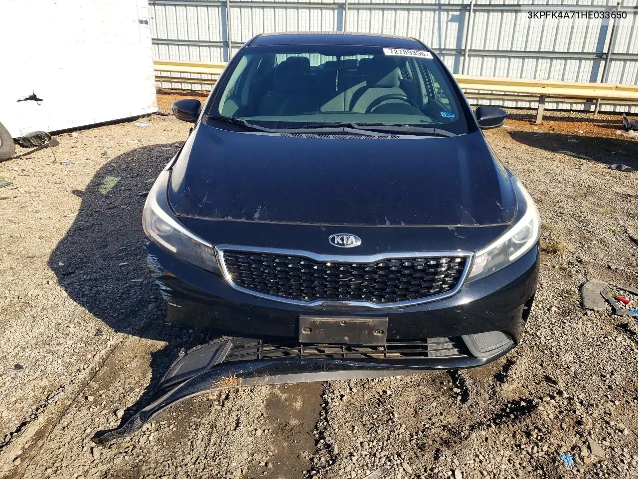 2017 KIA FORTE VIN 3KPFK4A71HE033650 — фото 5
