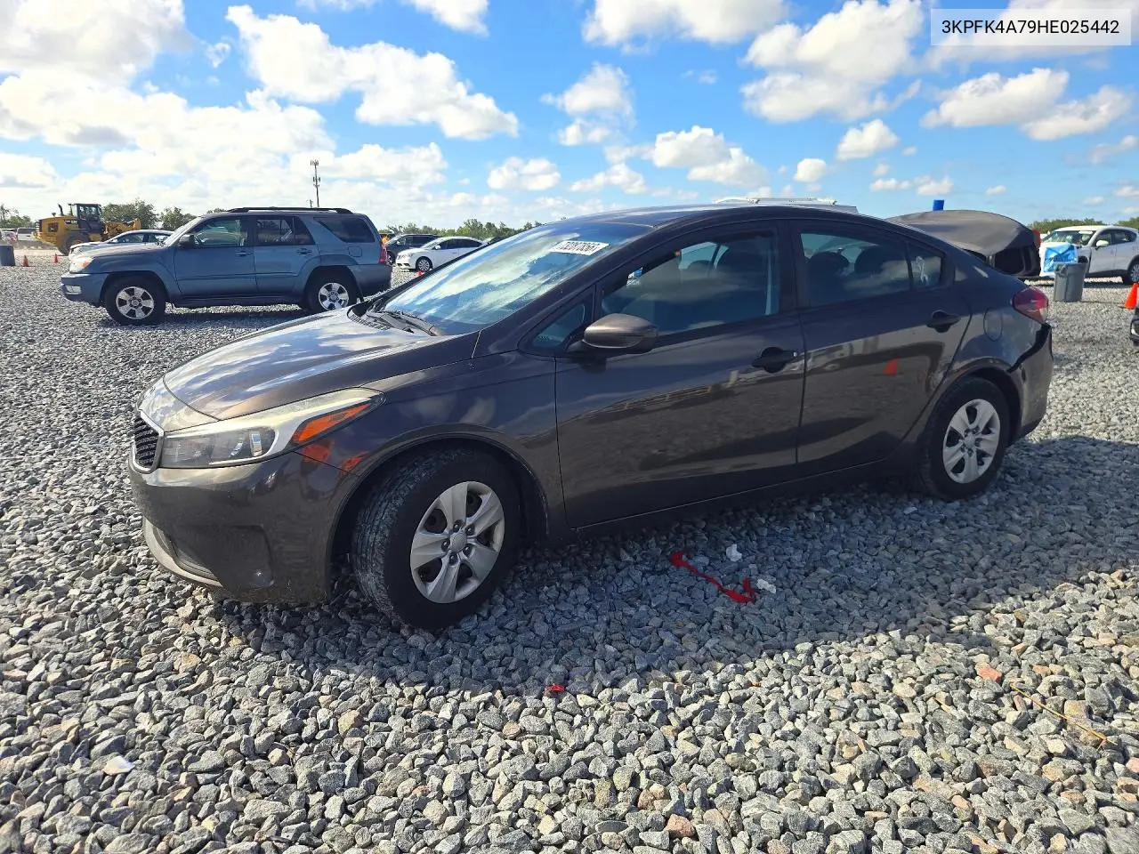 KIA FORTE 2017, VIN 3KPFK4A79HE025442