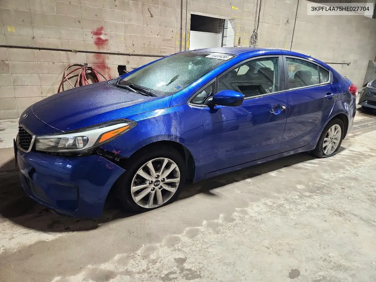 KIA FORTE 2017, VIN 3KPFL4A75HE027704