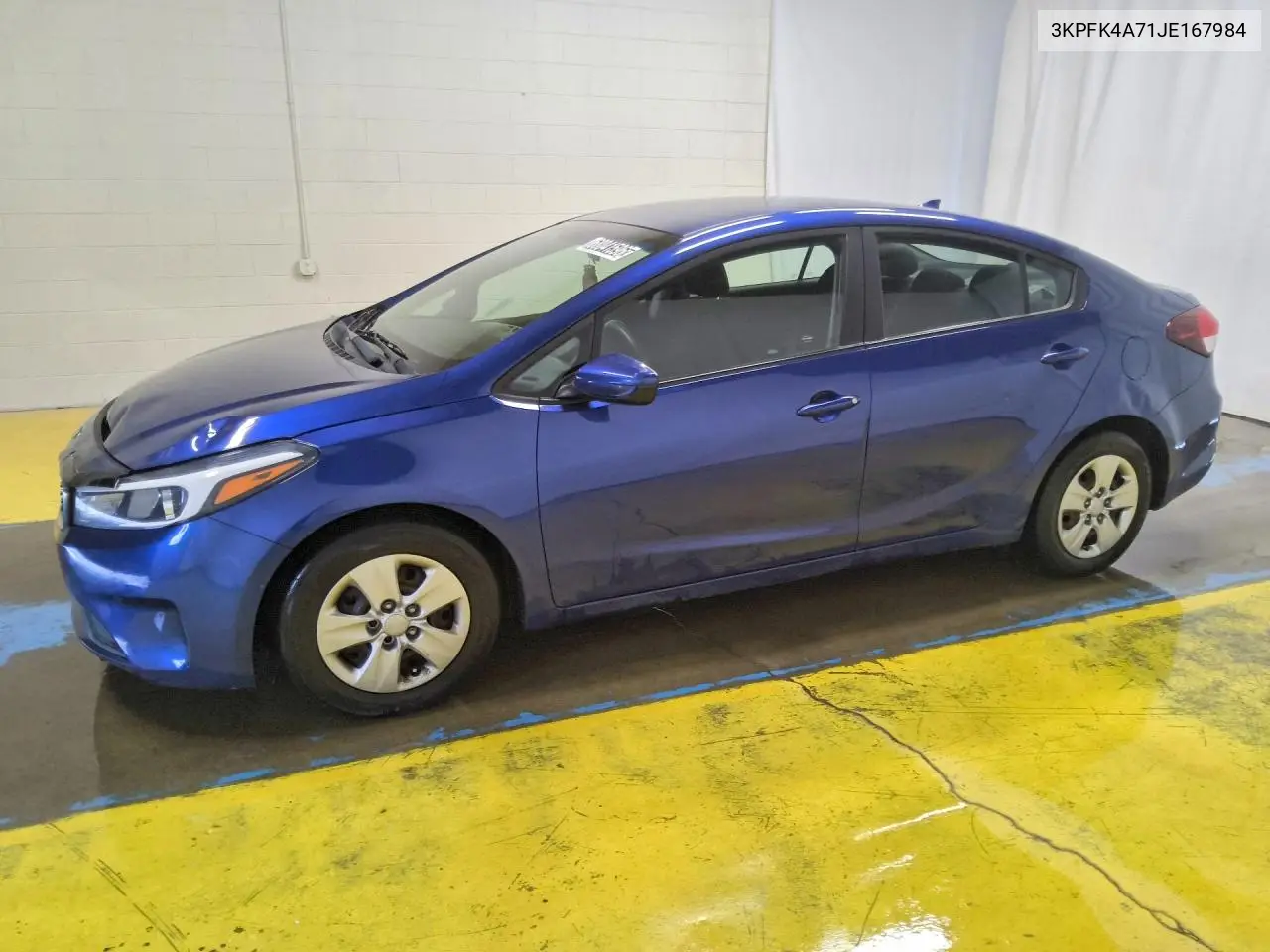 KIA FORTE 2018, VIN 3KPFK4A71JE167984
