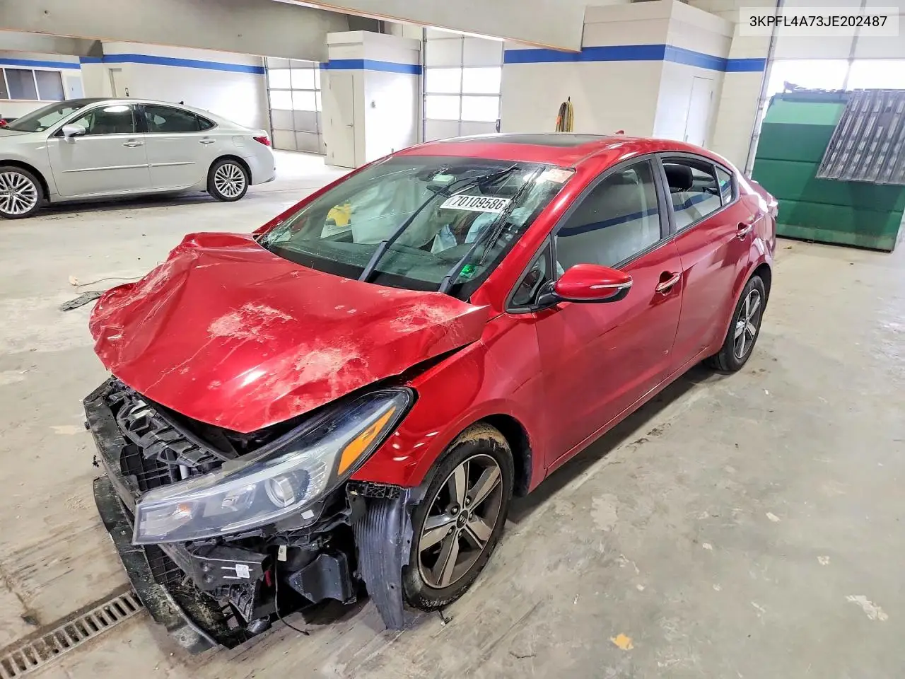 KIA FORTE 2018, VIN 3KPFL4A73JE202487