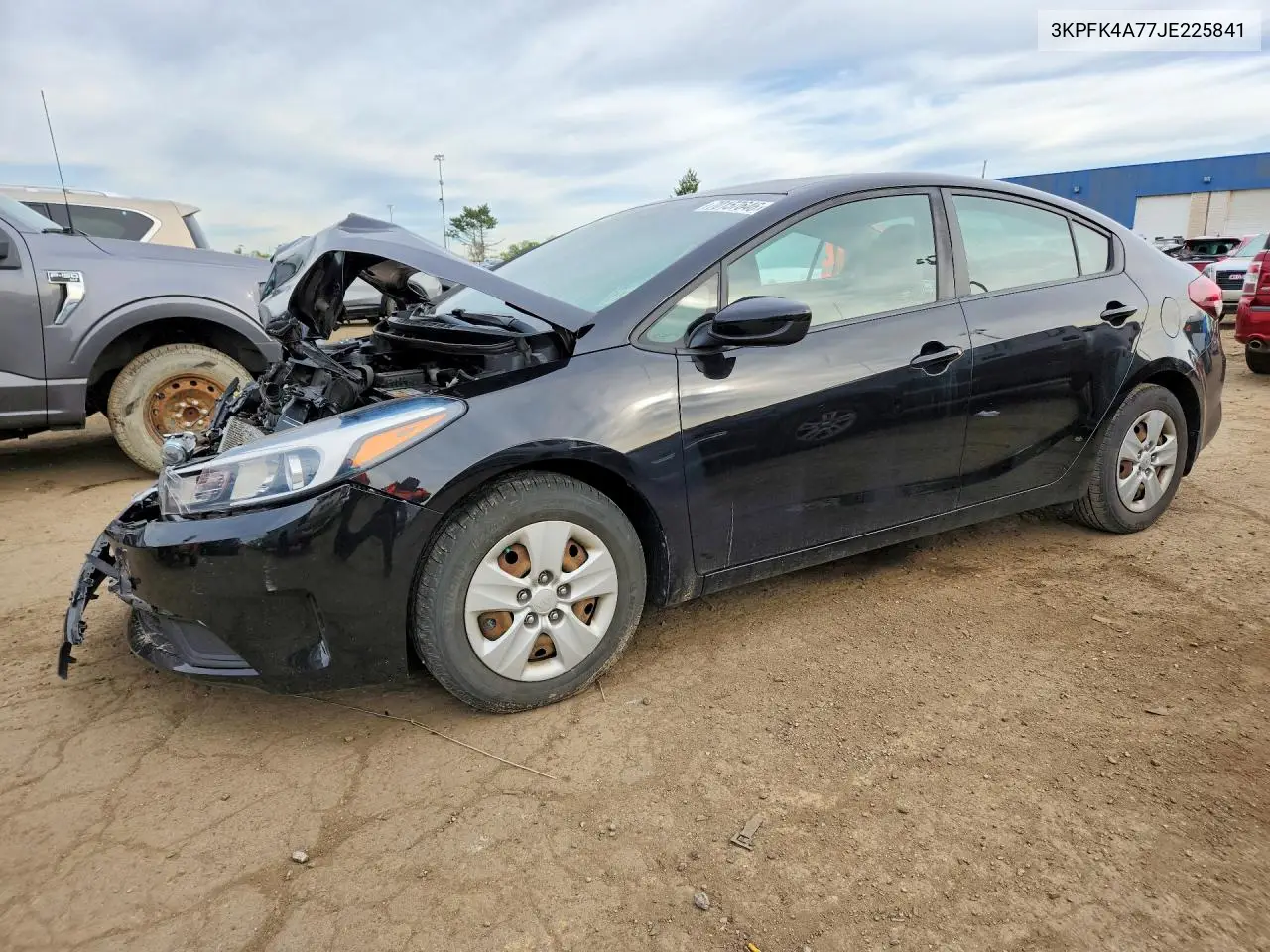 KIA FORTE 2018, VIN 3KPFK4A77JE225841