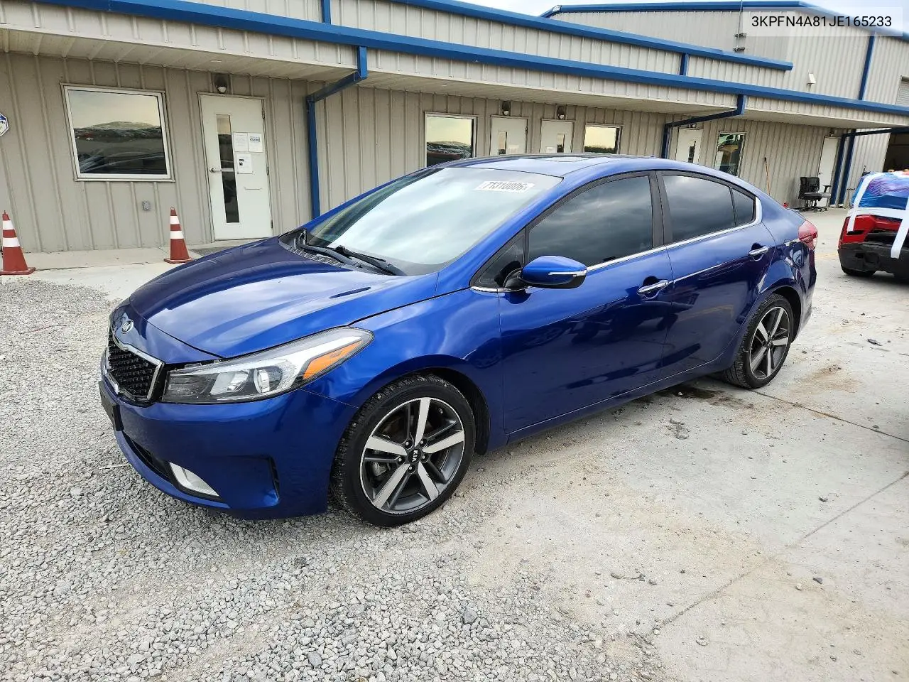 KIA FORTE 2018, VIN 3KPFN4A81JE165233