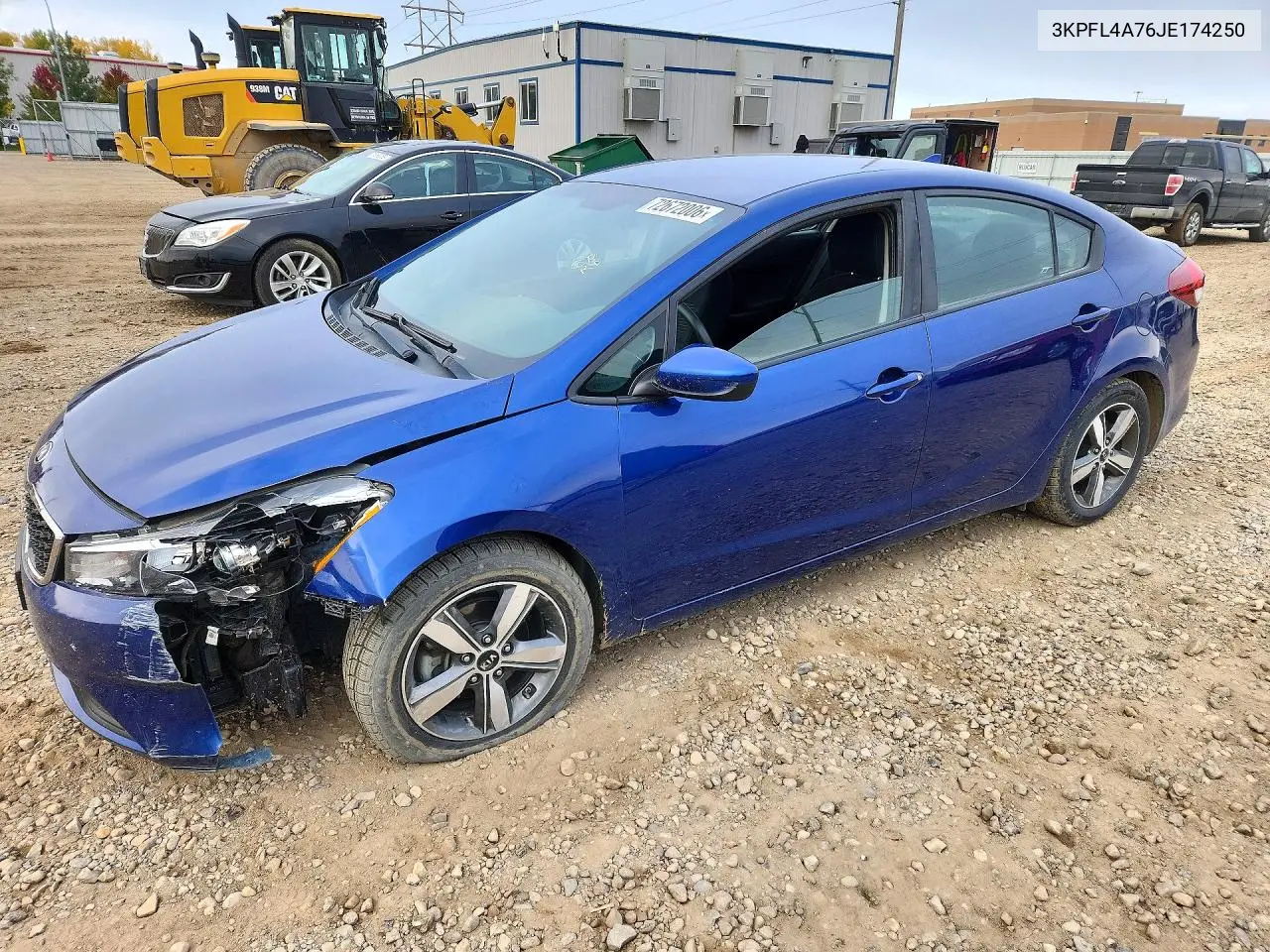 KIA FORTE 2018, VIN 3KPFL4A76JE174250