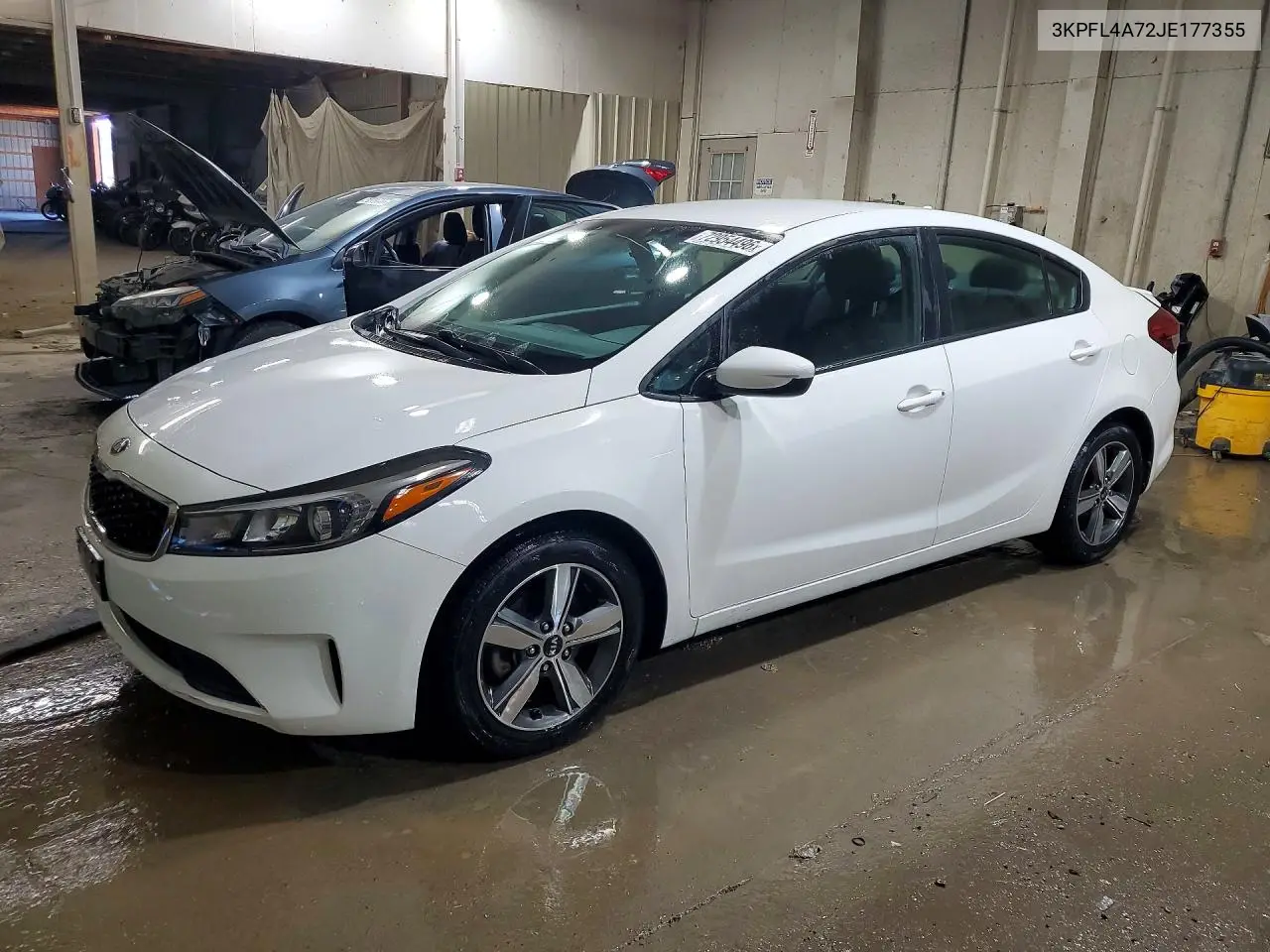 KIA FORTE 2018, VIN 3KPFL4A72JE177355
