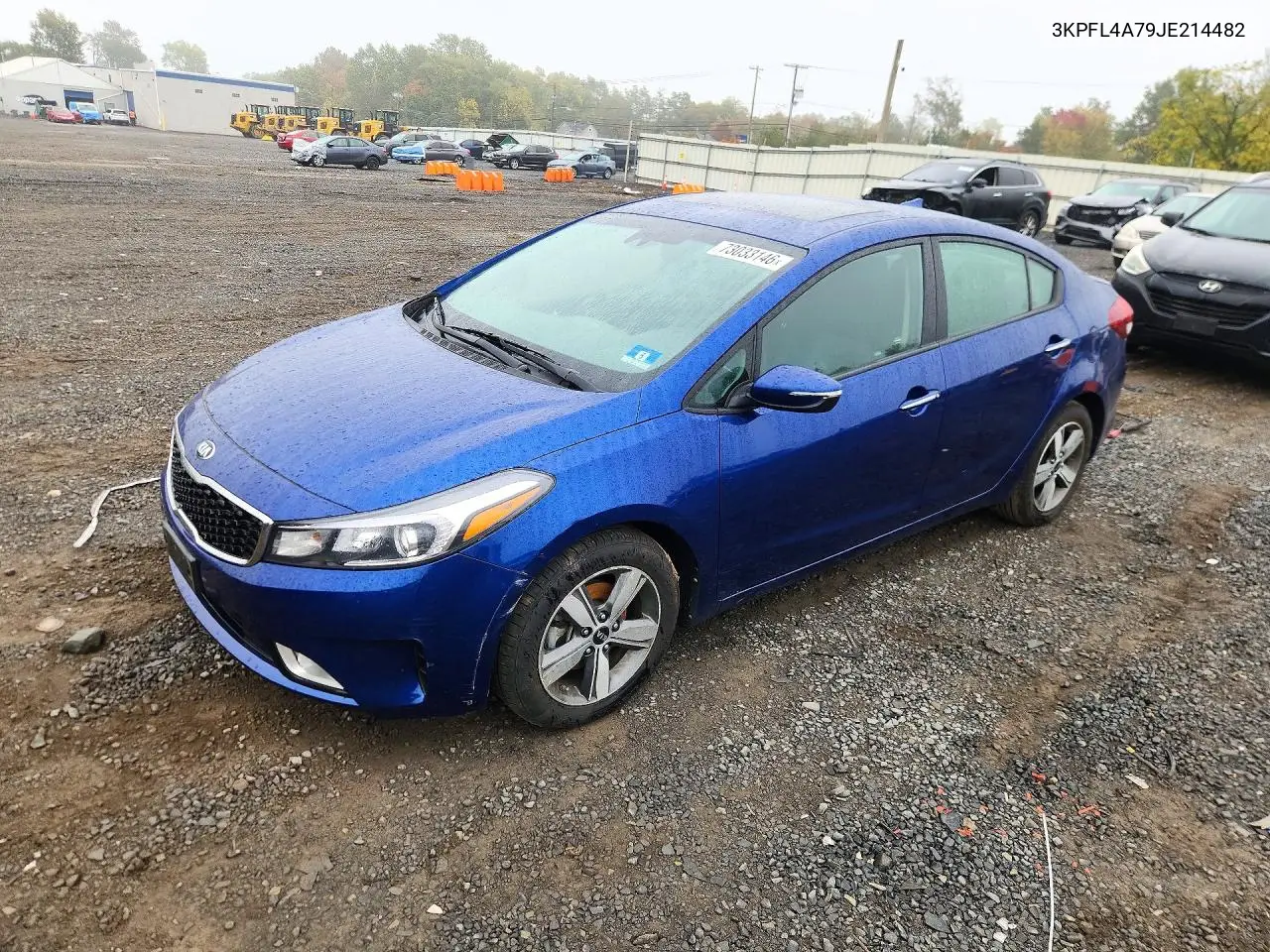 KIA FORTE 2018, VIN 3KPFL4A79JE214482