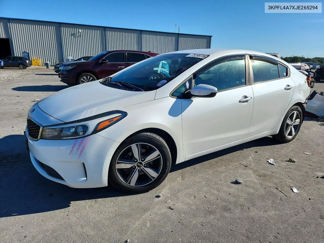 KIA FORTE 2018, VIN 3KPFL4A7XJE265294