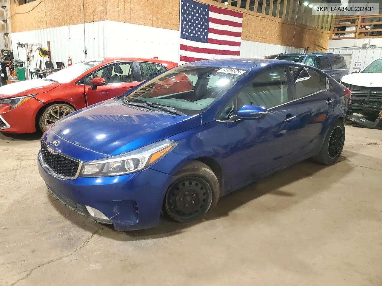 KIA FORTE 2018, VIN 3KPFL4A84JE232431