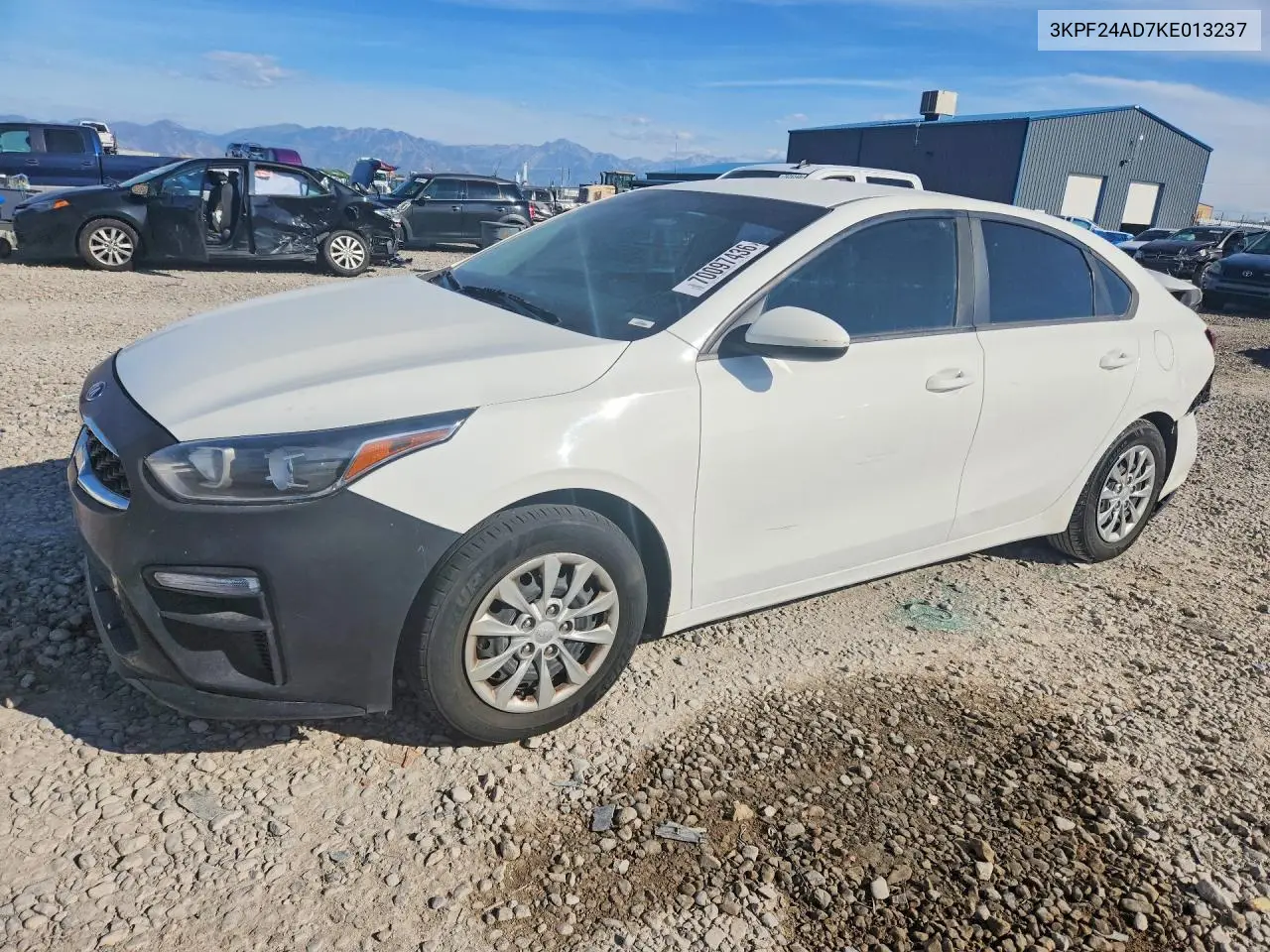 KIA FORTE 2019, VIN 3KPF24AD7KE013237