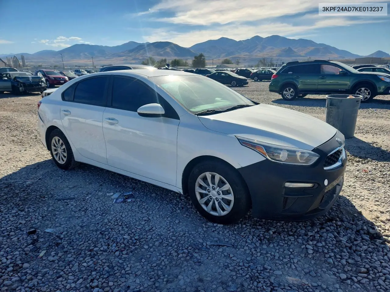 2019 KIA FORTE VIN 3KPF24AD7KE013237 — фото 4