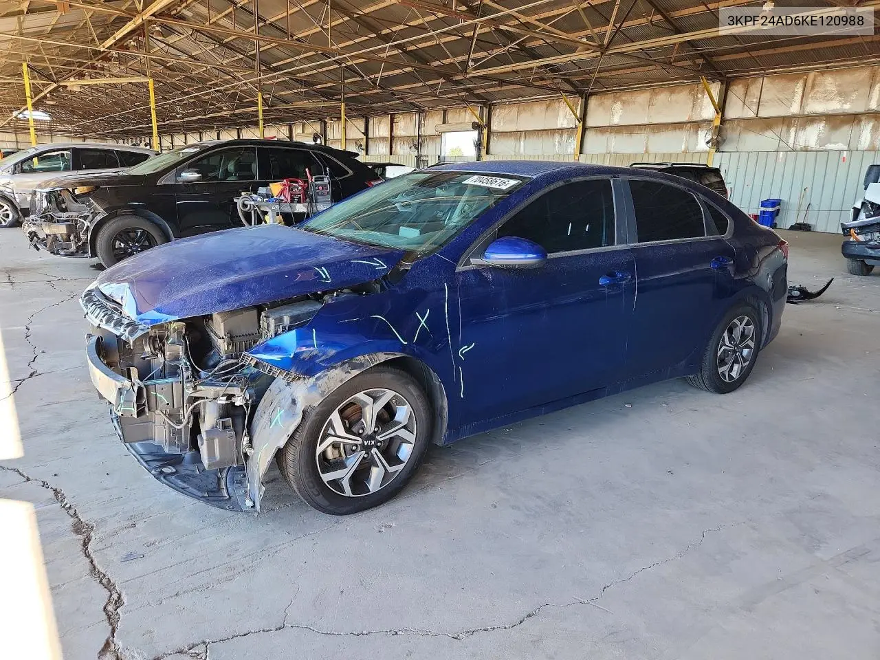 KIA FORTE 2019, VIN 3KPF24AD6KE120988