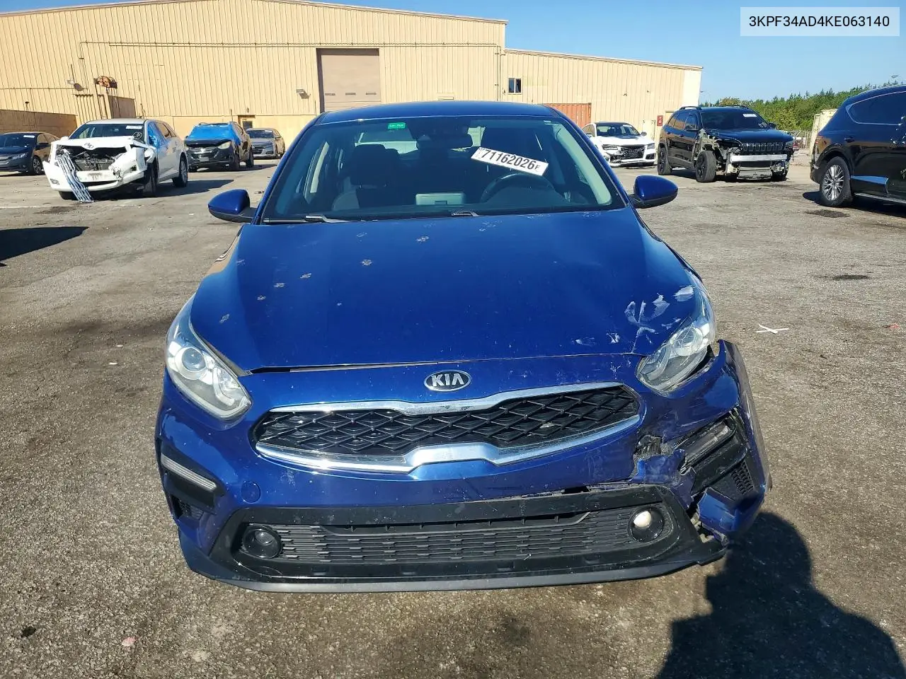 2019 KIA FORTE VIN 3KPF34AD4KE063140 — фото 5