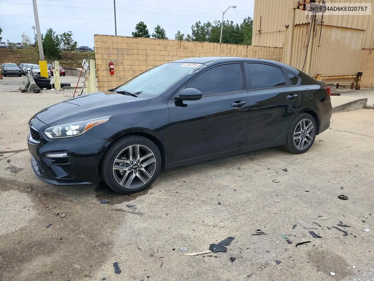KIA FORTE 2019, VIN 3KPF34AD6KE020757