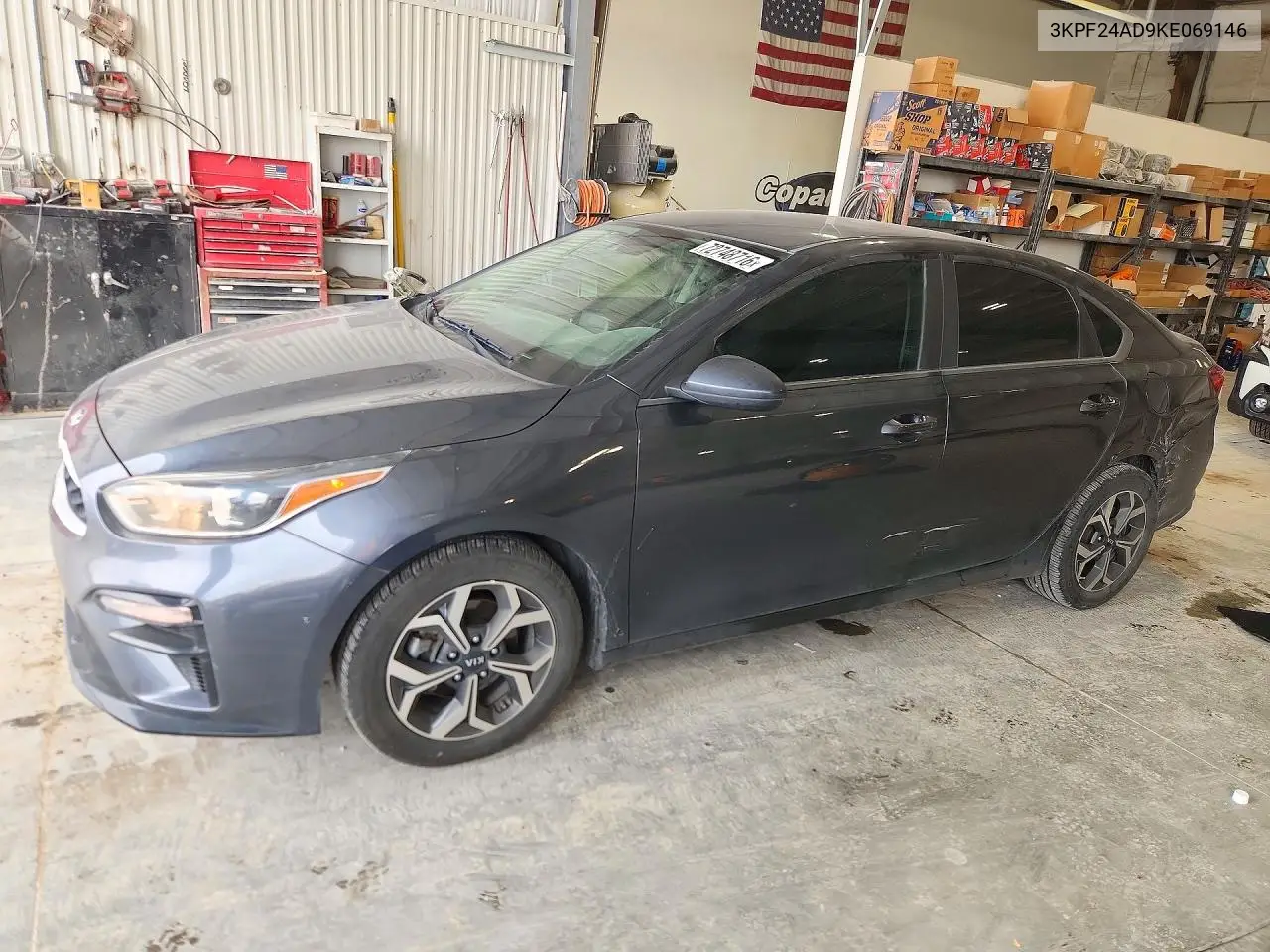 KIA FORTE 2019, VIN 3KPF24AD9KE069146