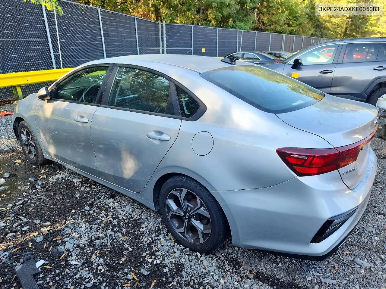 2019 KIA FORTE VIN 3KPF24ADXKE005083 — фото 2