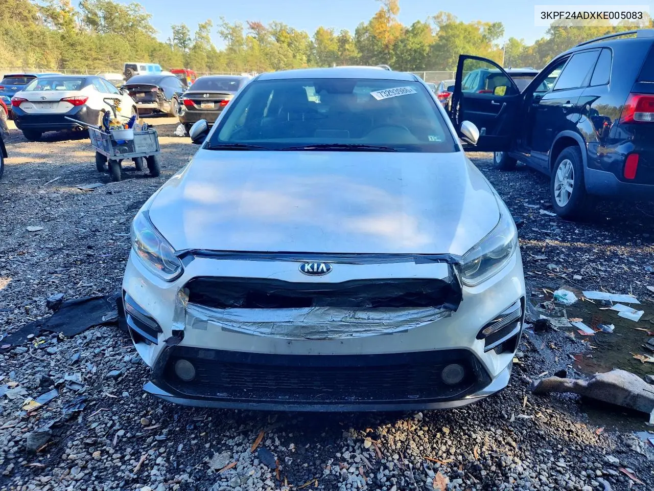 2019 KIA FORTE VIN 3KPF24ADXKE005083 — фото 5
