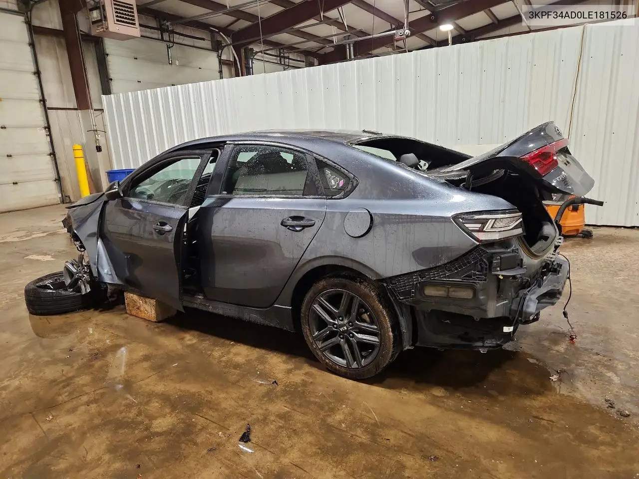 2020 KIA FORTE VIN 3KPF34AD0LE181526 — фото 2