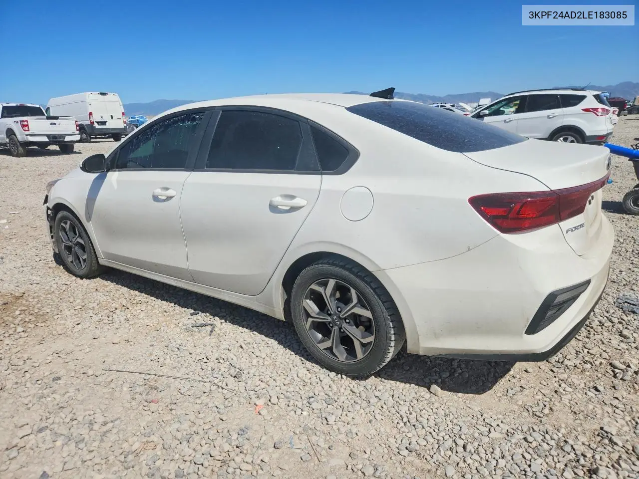 2020 KIA FORTE VIN 3KPF24AD2LE183085 — фото 2