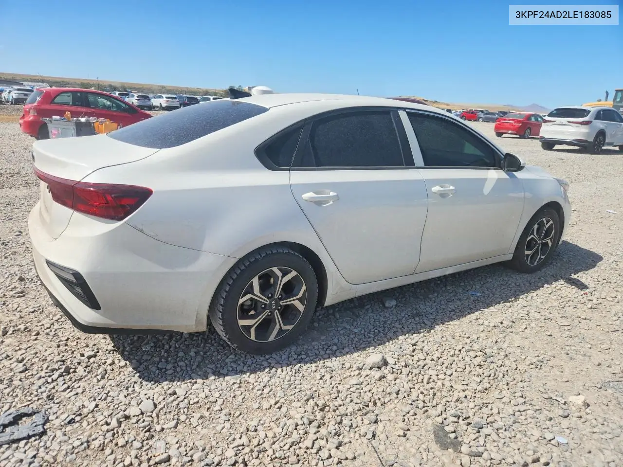 2020 KIA FORTE VIN 3KPF24AD2LE183085 — фото 3