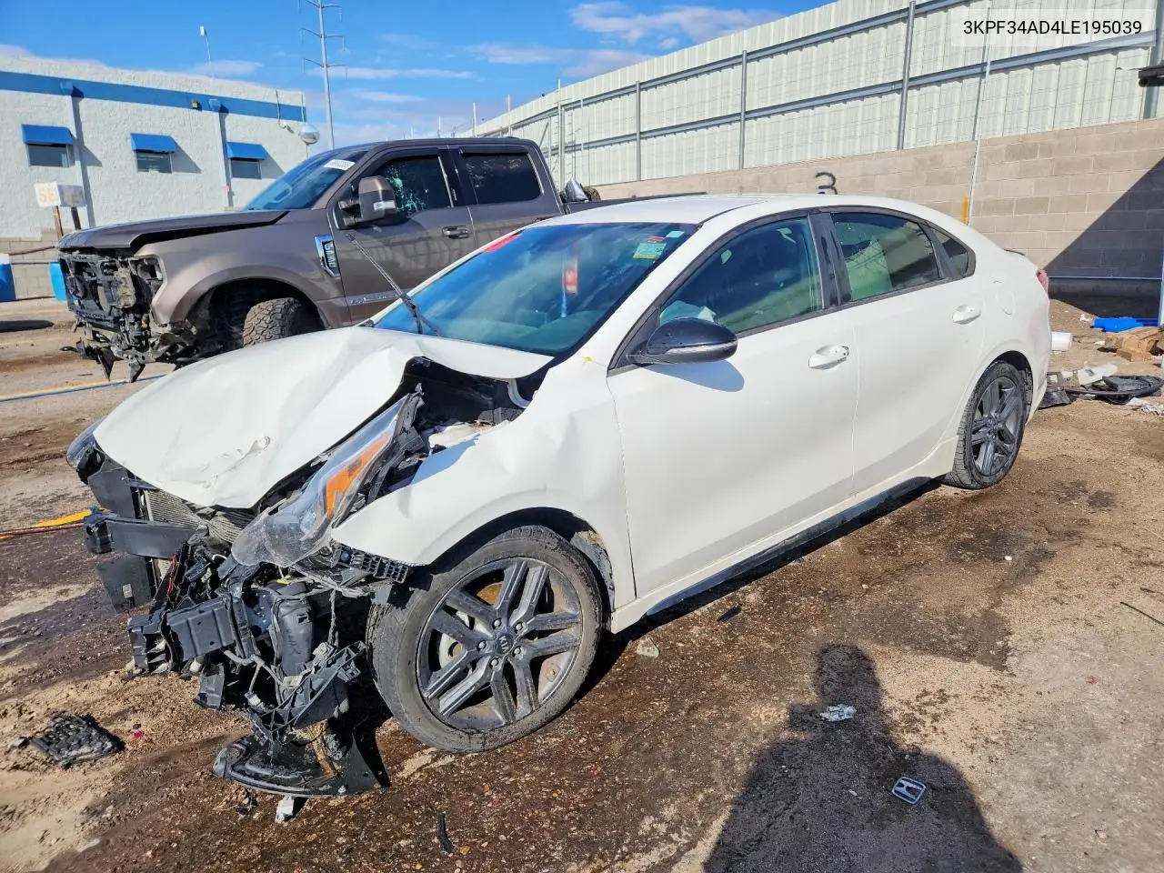 KIA FORTE 2020, VIN 3KPF34AD4LE195039
