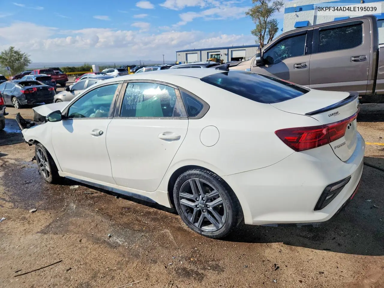 2020 KIA FORTE VIN 3KPF34AD4LE195039 — фото 2