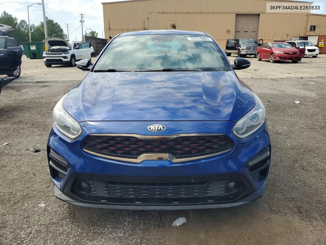 2020 KIA FORTE VIN 3KPF34AD4LE261833 — фото 5