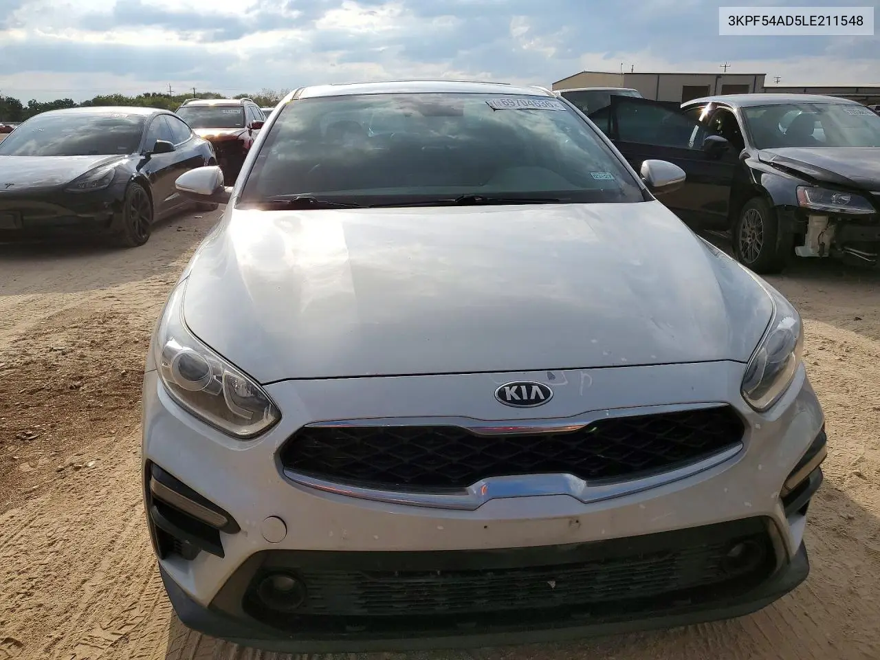 2020 KIA FORTE VIN 3KPF54AD5LE211548 — фото 5